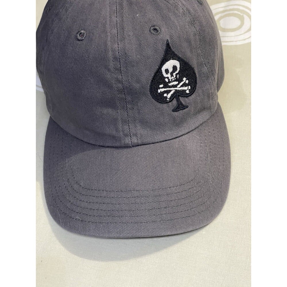 Rothco Combat Tested Grey Skull Spade Adjustable Baseball Cap
